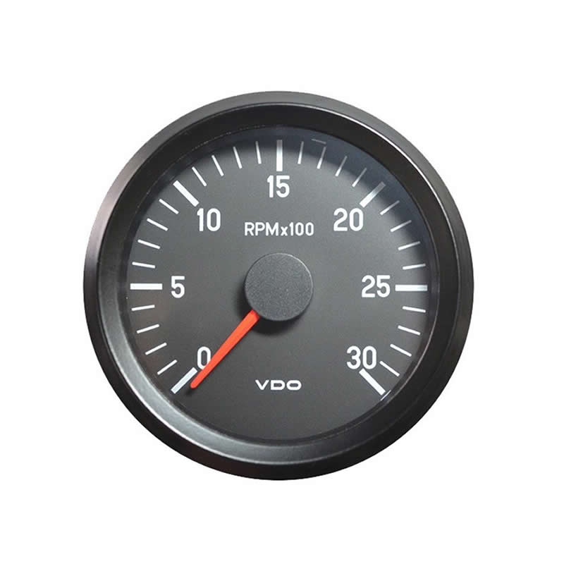 VDO Cockpit International Tachometer 3.000 RPM 80mm 12V gauge